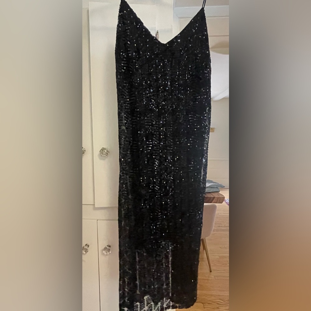 Zara sequin dress
